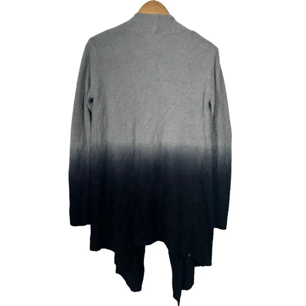 Barefoot Dreams Ombre Asymmetrical Cardigan Size Small - Picture 5 of 12